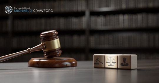 gavel and sound block